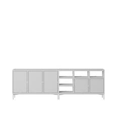 Muuto Stacked Reol Konfiguration 2 Grå