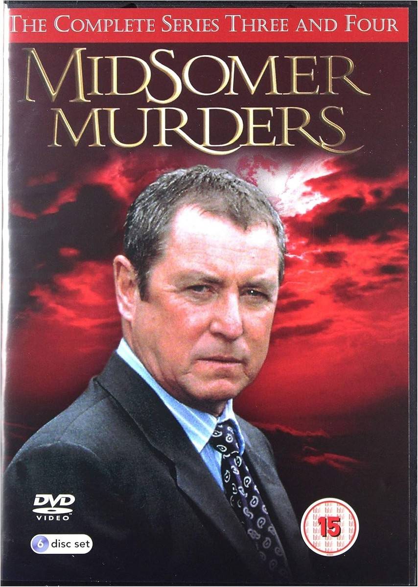 Midsomer Murders: Komplet Sæson Tre og Fire med John Nettles DVD