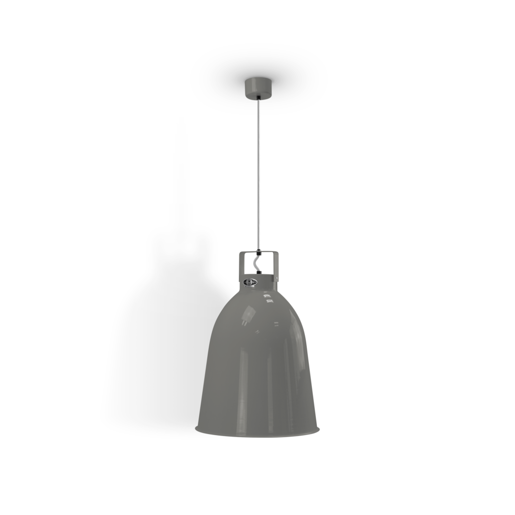 Clement C360 pendel fra Jieldé - Mouse grey / Blank