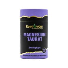 Rawpowder Magnesium Taurat 750mg 90 kap ”Mängdrabatt”
