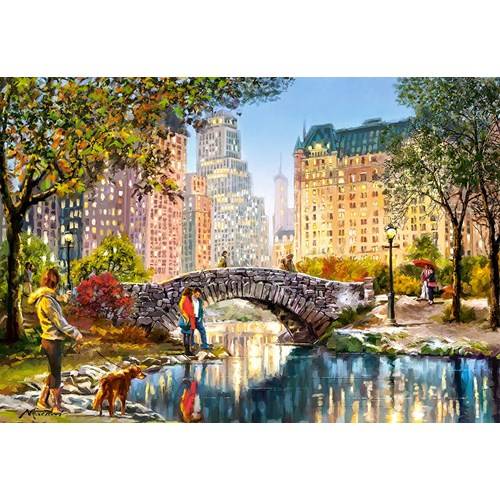 1000 bitar - Evening Walk Through Central Park