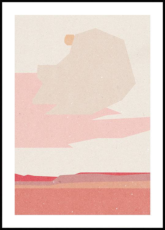 Landscape 3 Poster (40x50cm) - Plakater >