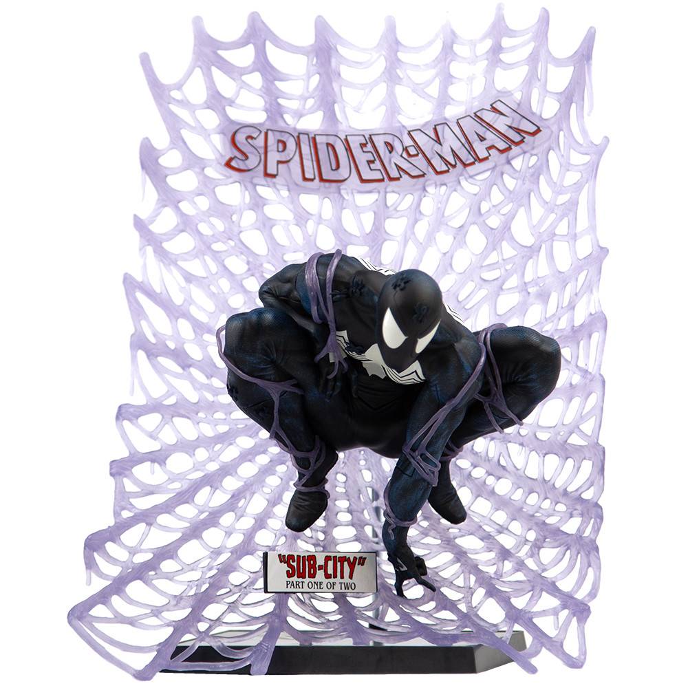 Marvel Collection Spider-Man Black Suit Figur - 30cm, 14+år