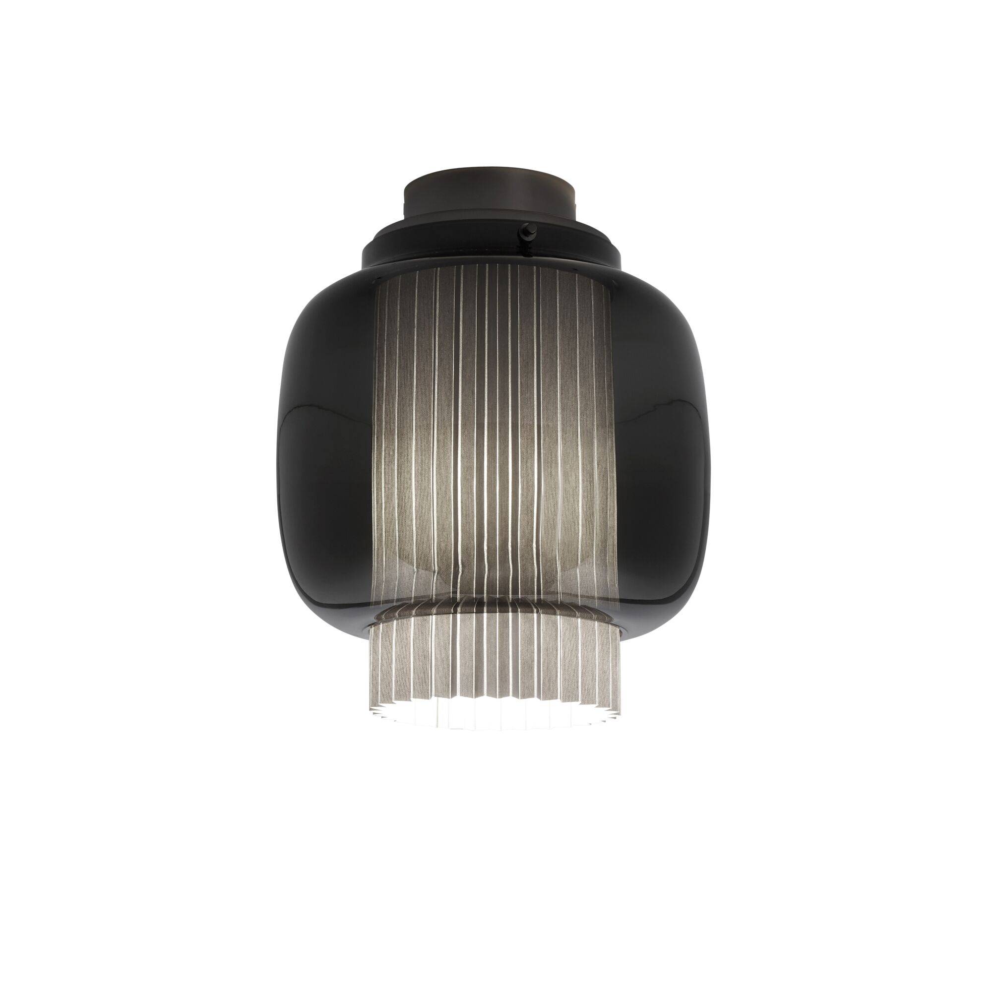 Manila C PE Loftlampe Sort.