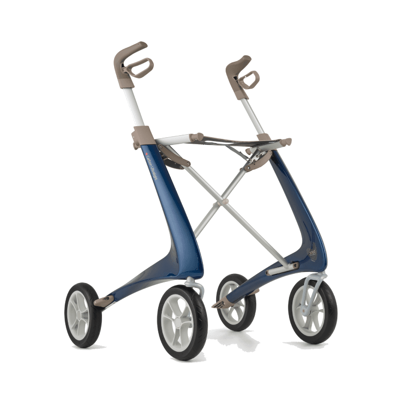 Carbon Ultralight Rollator - Komfort - Champagne Gold.