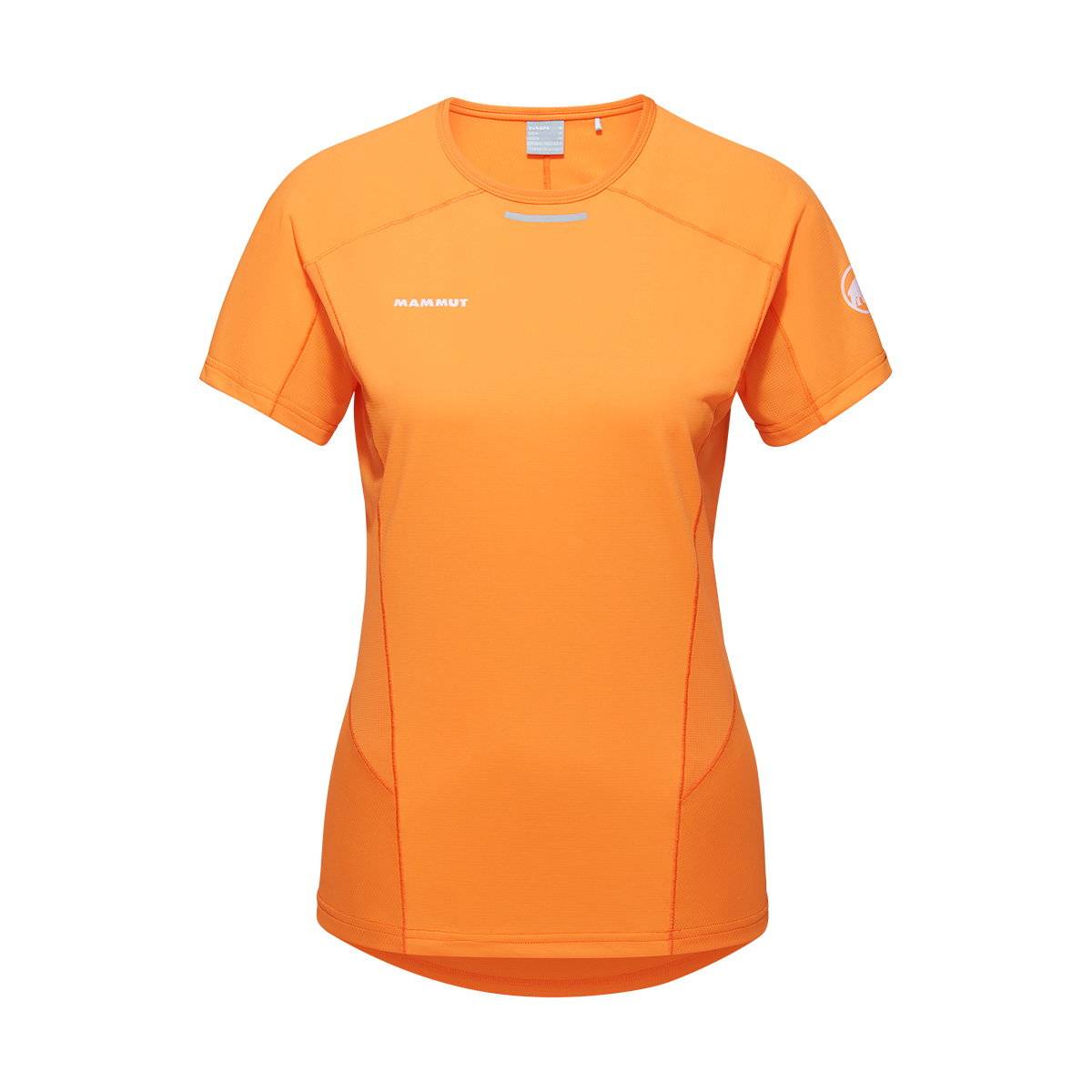 Mammut Aenergy Fl T-shirt, Dame (Tangerine) - Orange - S - Genanvendt Polyester