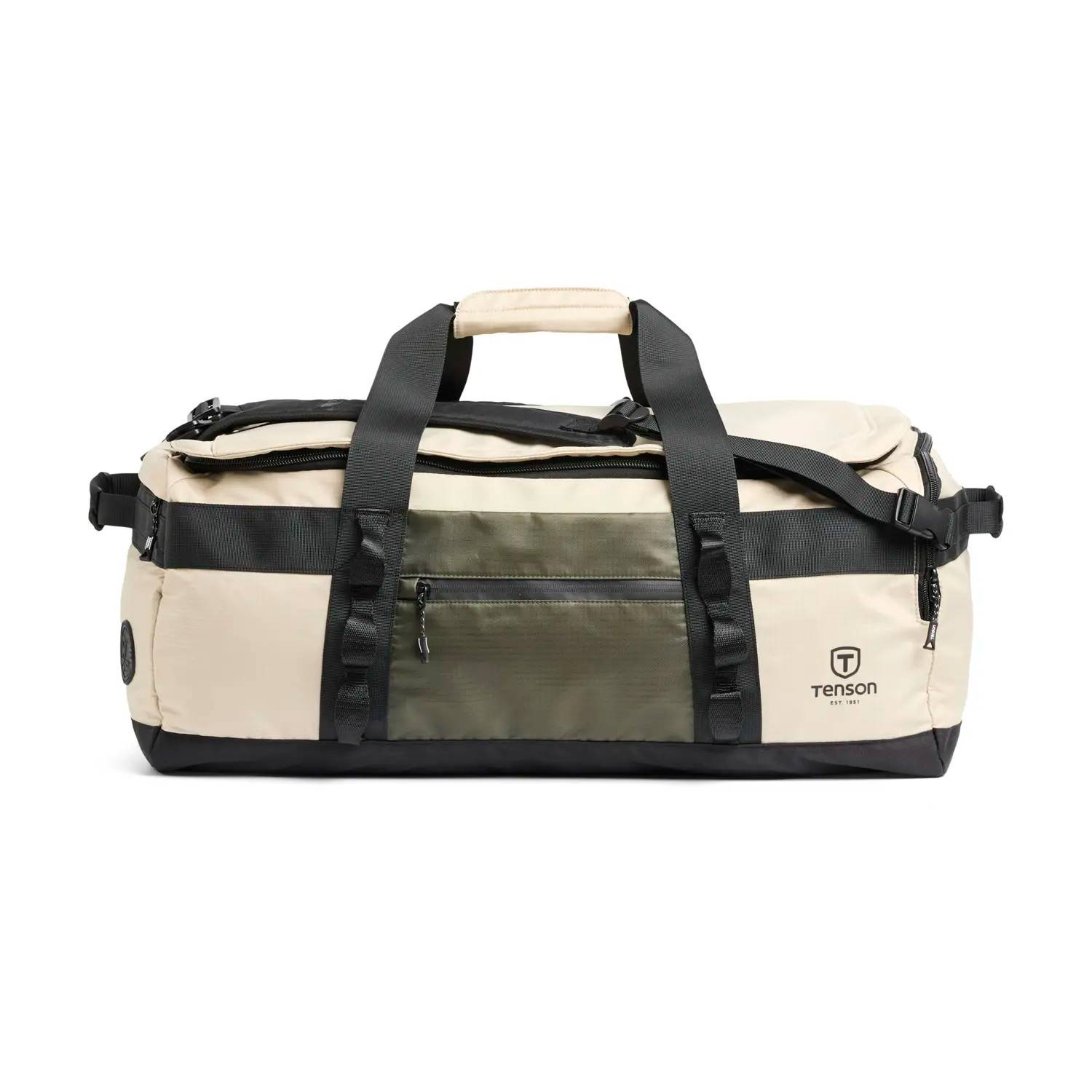 Tenson Camper Weekend duffelbag 55L, Olivengrøn.