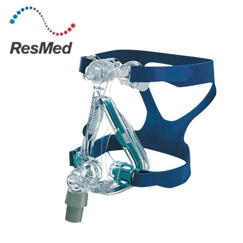 Original Packaging ResMed Mirage Quattro Full Face CPAP Mask Headgear Snoring Stopper Anti Snore Nose Mask