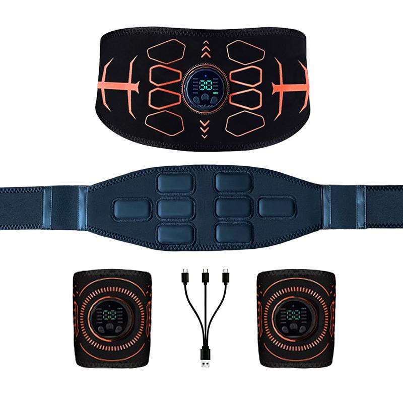 Smart Abdominal Toning Belt Abs Trainer Muscle Toner For Body Arm Training Workout Home Gym Fitness Massage