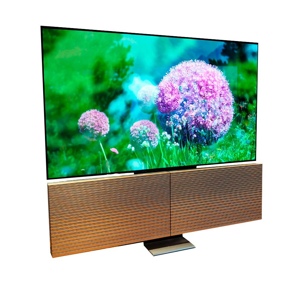 Beovision Harmony 88" m. træfront i Oak/Aluminium ➞ Trustpilot topscorer på Bang Olufsen service!