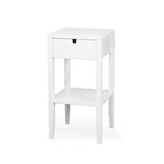 Klinte Sängbord | Vitlack