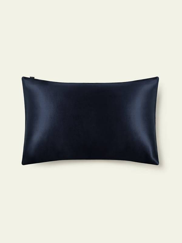 LILYSILK Siden örngott SE Andningsbar Marinblå 35x55cm