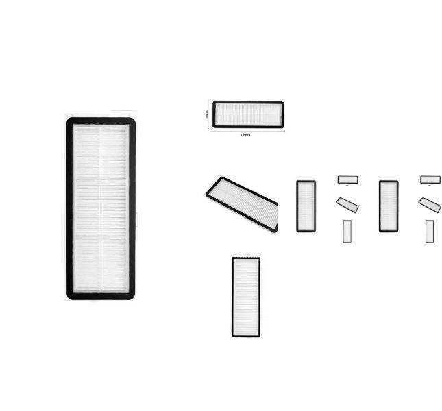 2 stk. Støvsugerfilter til Roborock Qrevo Edge / Curv.