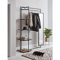 Wood & Metal Clothes Rail