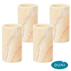 Duni 4-pak Mineral Lysestage Onyx