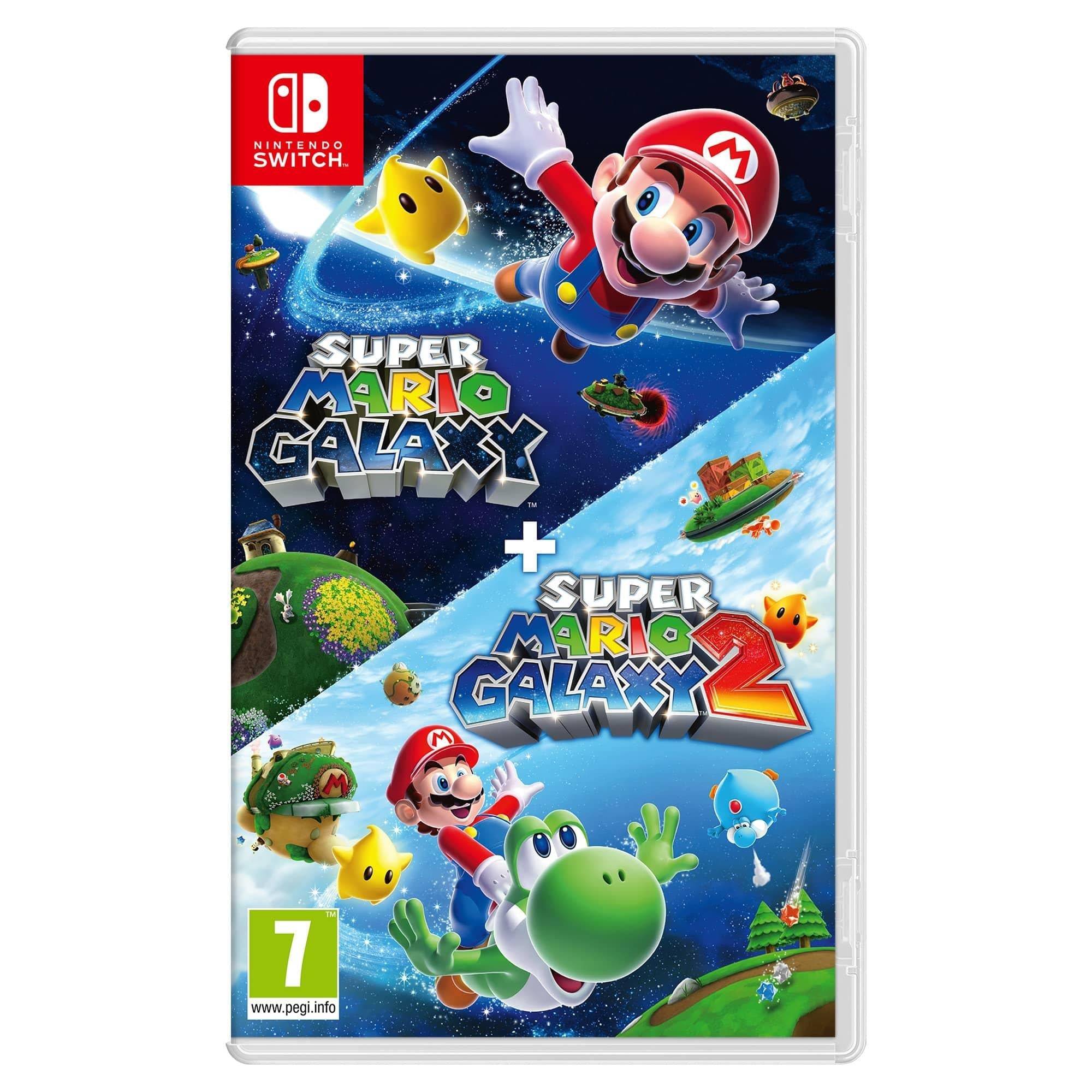 Super Mario Galaxy and Super Mario Galaxy 2 Nintendo Switch Spil - Forventet levering: 9 hverdage
