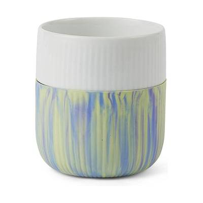 Royal Copenhagen Riflet Contrast Marble Krus - 35 cl - Porcelæn/silikone - Nordlys
