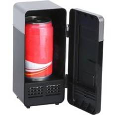 2 färg abs 194*90*90mm energibesparande och miljövänlig 5v 10w usb bil bärbar mini drink svalare bil båt resa kosmetiska kylskåp