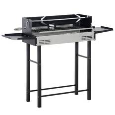 Kolgrill med rotisseriet 118x32x90 cm