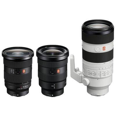 Sony SEL 16-35mm GM2 + SEL 24-70mm GM2 + SEL 70-200mm GM2