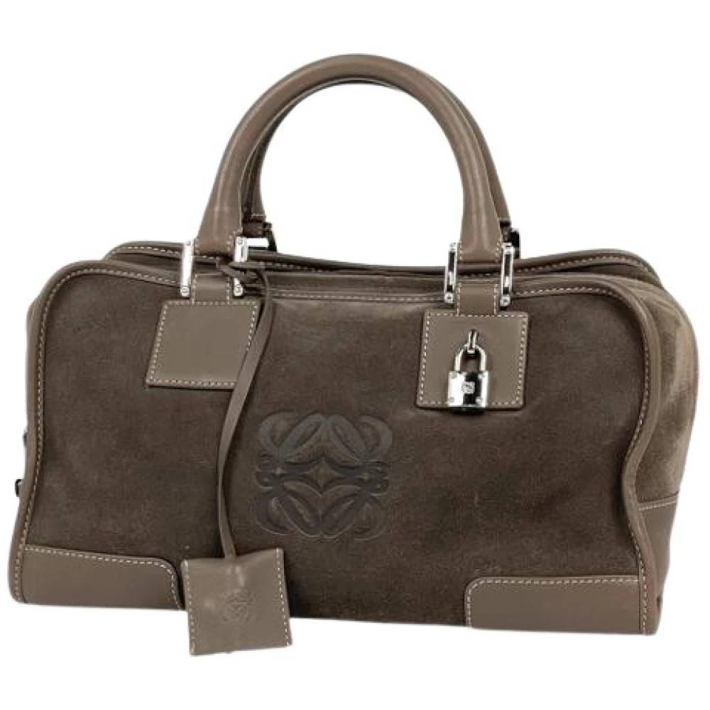 Loewe Pre-owned Pre-owned Ruskind hndtasker - Vintage - Dame - Brun - ONE SIZE -