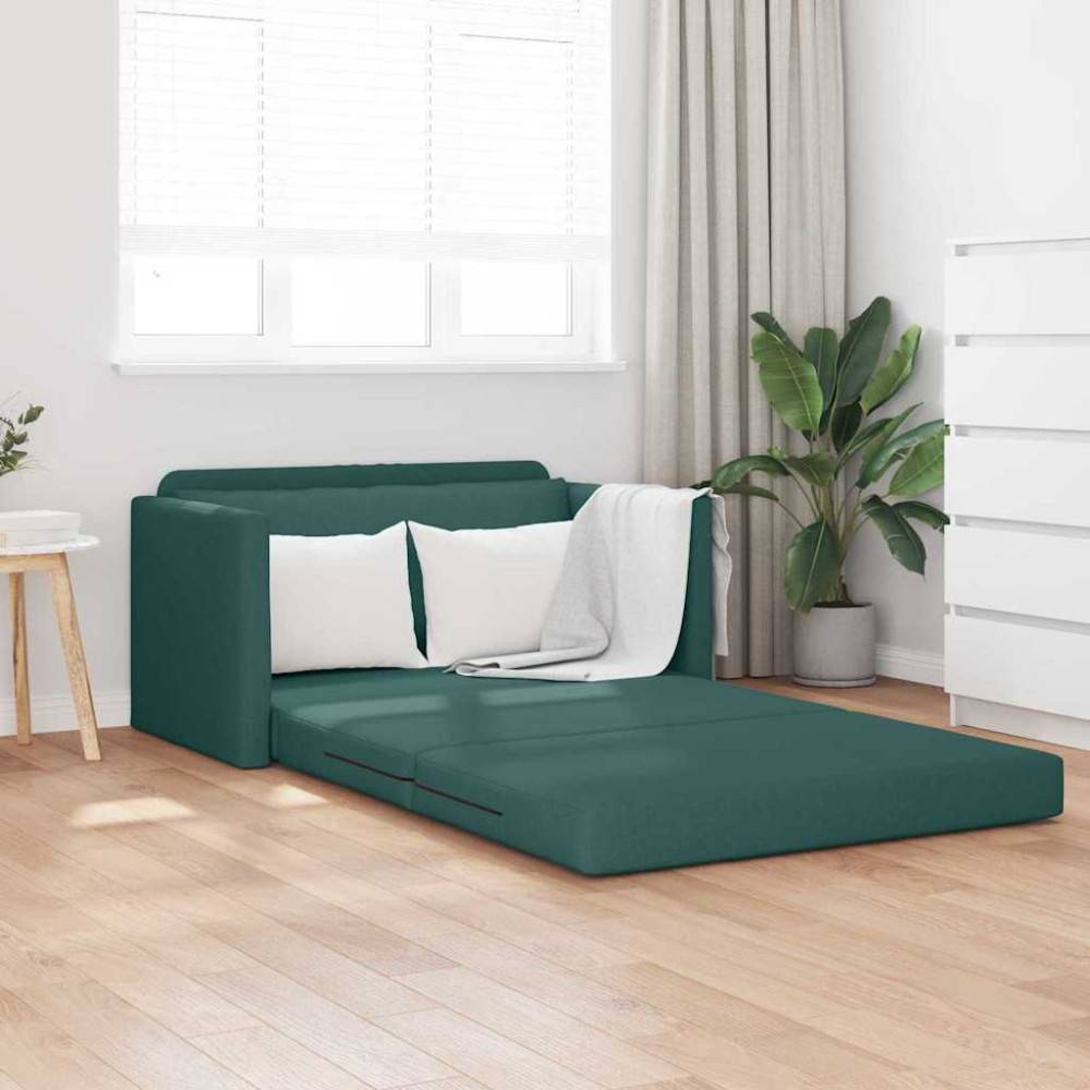 Soffsäng 110cm Mörkgrön tyg