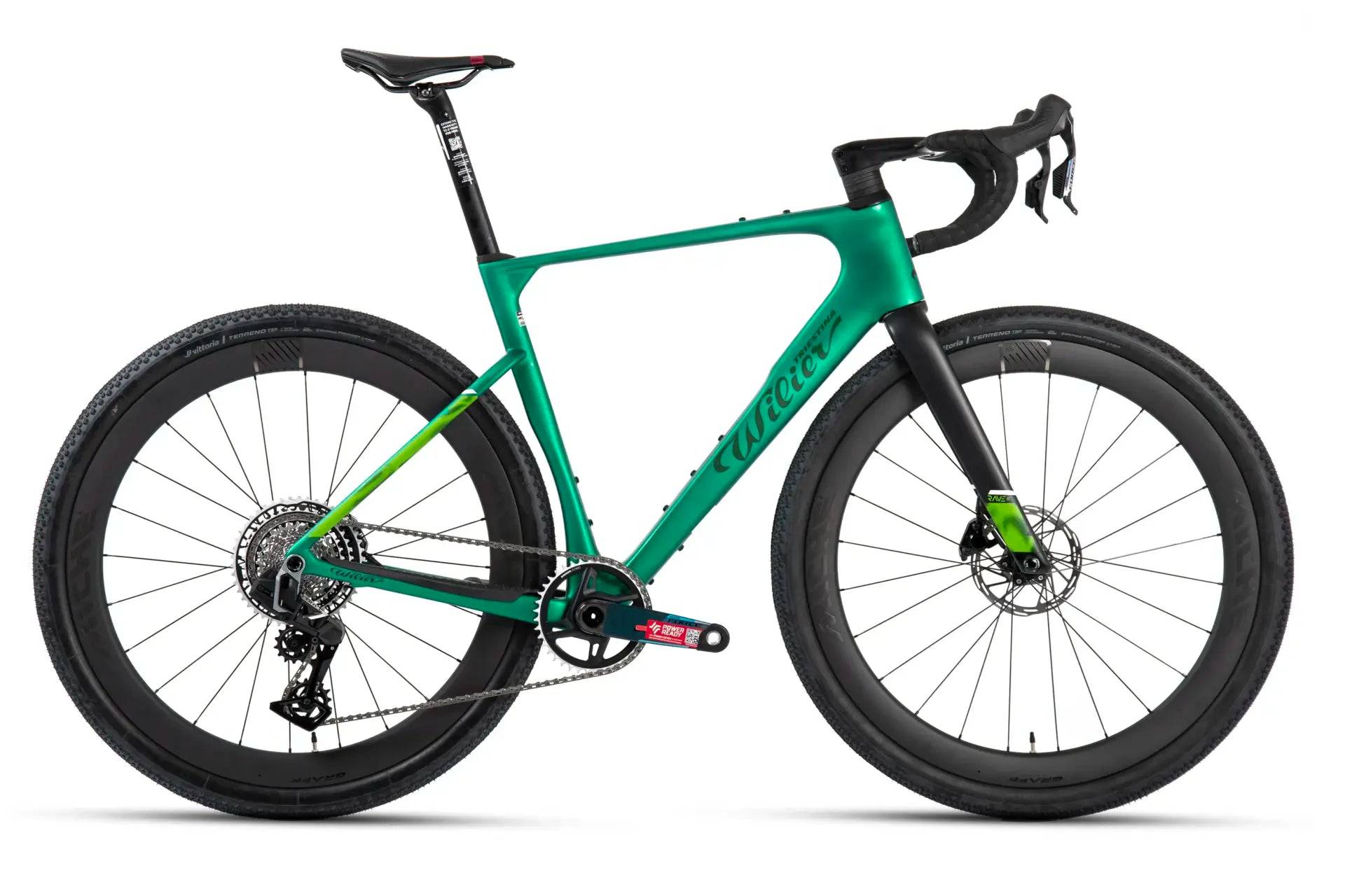 Wilier Rave SLR 2025 - SRAM Force XPLR AXS 1x13sp - Miche Graff Aero 42 - 153 / m / byte cream (m)