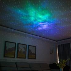 Stjärnprojektor Nattlampa Galaxprojektor med LED Nebulosa Moln Färgglad Stjärnhimmel Projektor