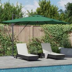 vidaXL Parasol Grøn 286 x 285 x 270 cm Aluminium
