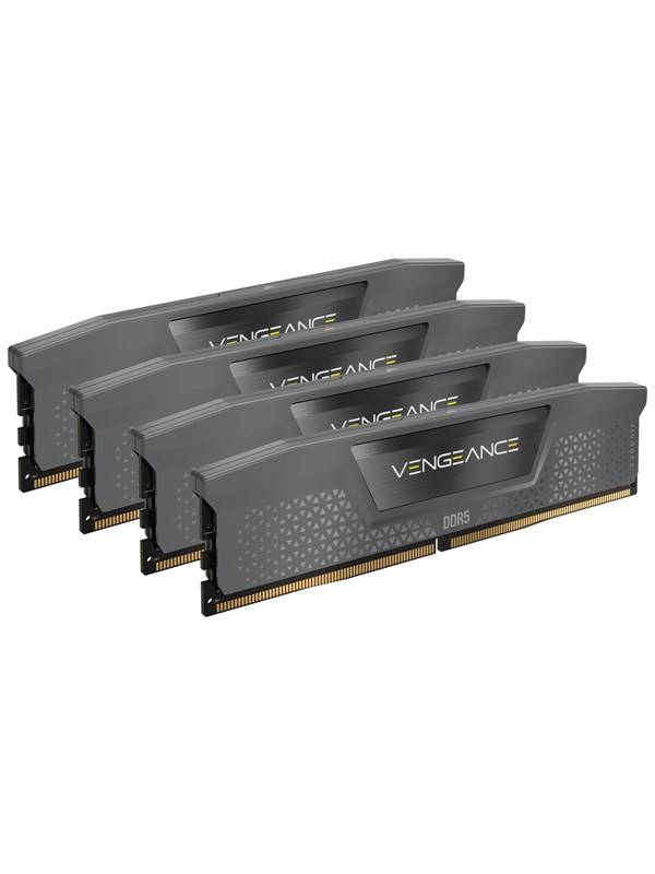 Corsair Vengeance DDR5-6000 - 64GB - CL36 - Quad Channel (4 pcs) - AMD EXPO & Intel XMP - Grå