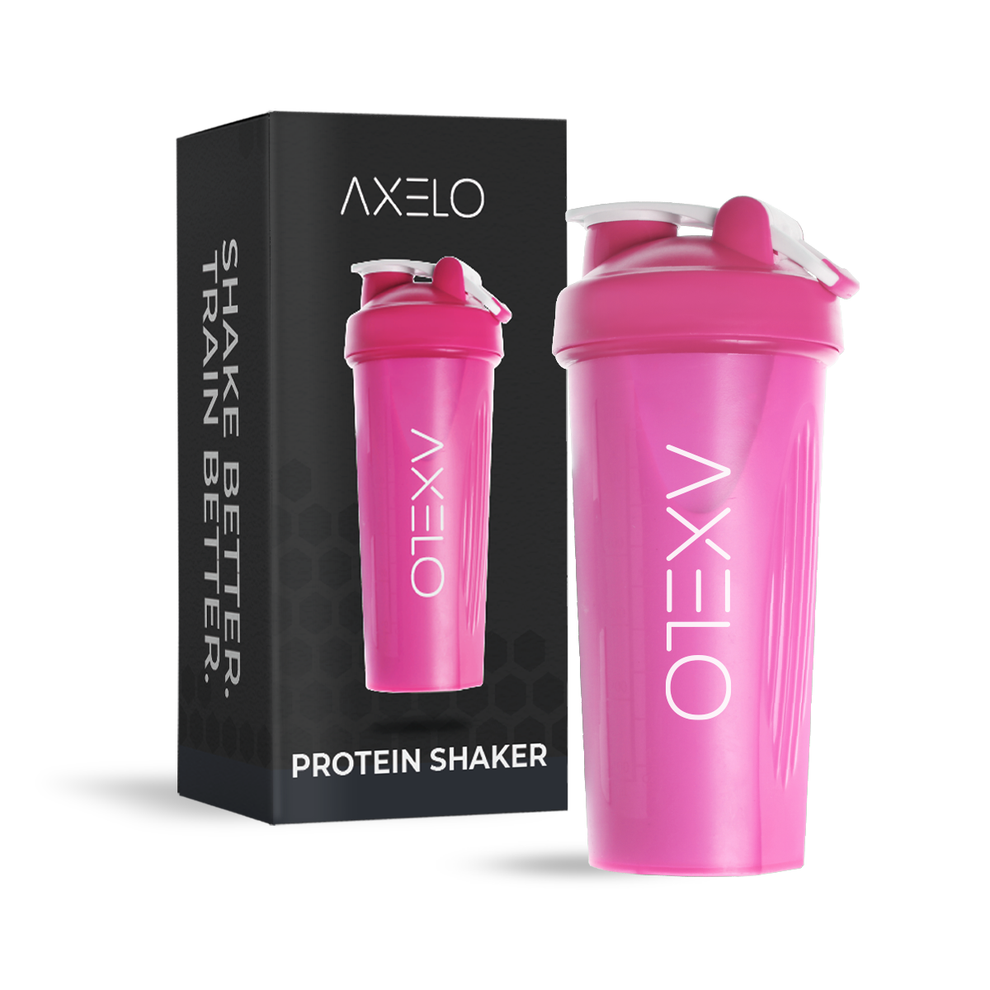 Protein Shaker Bottle - Neon Pink