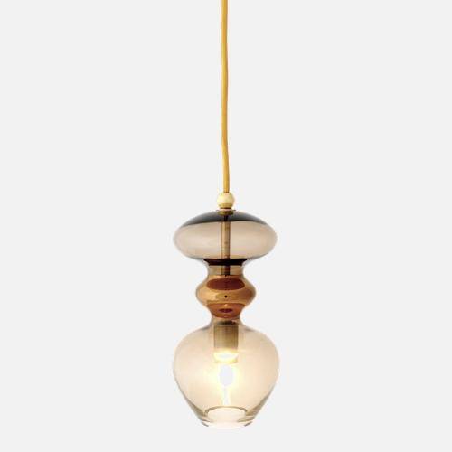 Futura Pendant lamp S Chestnut brown