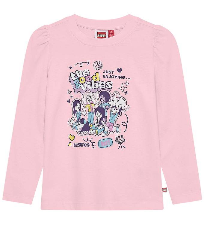 LEGO® Friends T-shirt - LWTuna 600 - Lyserød - LEGO® Wear - 7 år (122) - T-Shirt
