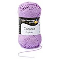 Schachenmayr - Catania Bomullssticknings- och Virkgarn 125 M, Färg 226 Lavendel Lila - 1 Bit