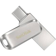 SanDisk Ultra Dual Drive Luxe SDDDC4-128G-G46 USB-flashdrev 128 GB