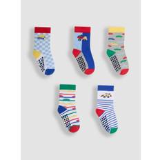 Jojo Maman Bébé 5-Pack Sokker4 - 6 år (104 - 116cm)