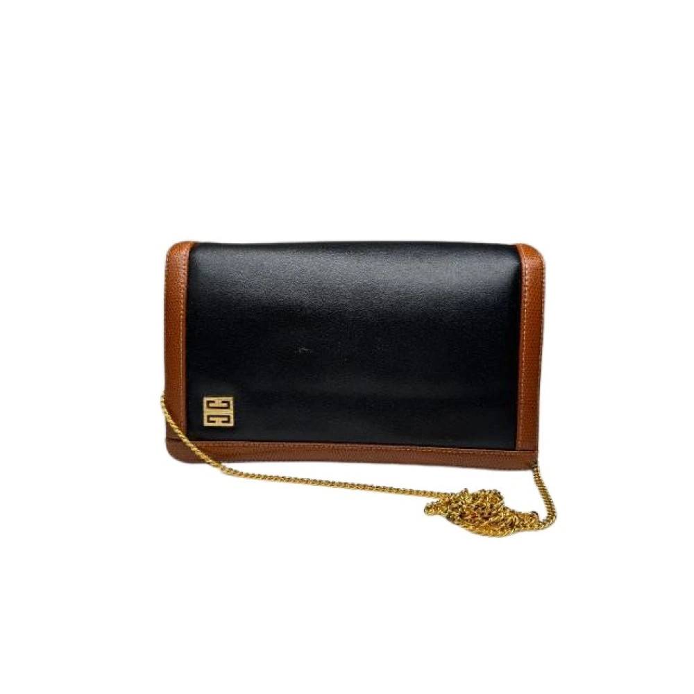Givenchy Pre-owned Pre-owned Skuldertaske - Vintage - Dame - Sort - ONE SIZE - Uld