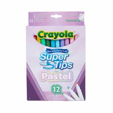 Crayola Pastel Super Tips 12 pc