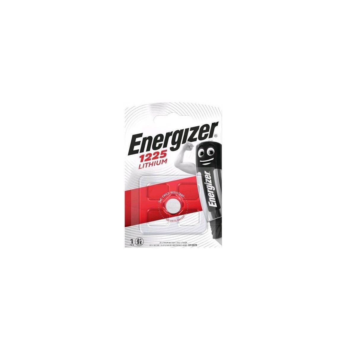 Energizer 1225 3V Lithium Knappcellsbatteri
