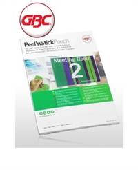 lamineringslomme ACCO A4, Peel`n and stick lomme, 125my. selvklæbende.