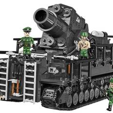 COBI 60 Cm Karl-gerät – Ziu Historical Byggklossar 2560 tank soldater legetøj byggeri
