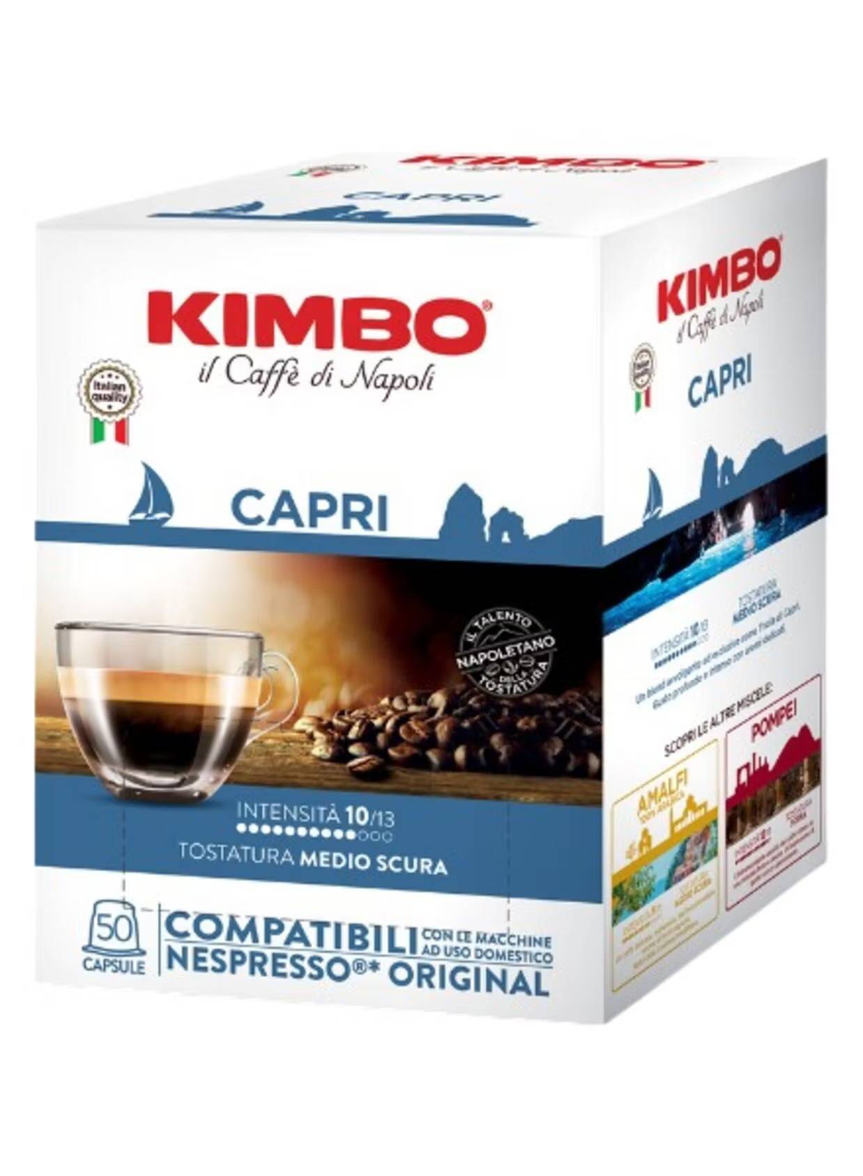 Kimbo Espresso Capri Nespresso kaffekapslar 50st