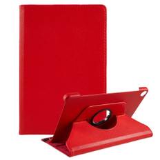 Lenovo Tab M10 (Gen 3) - Læder cover 360 grader roterbar - Rød