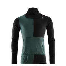 Aclima WarmWool Hood Sweater W/Zip M's - underställströja i merinoull med huva