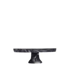 Medium Footed Cake Stand - Black - 01