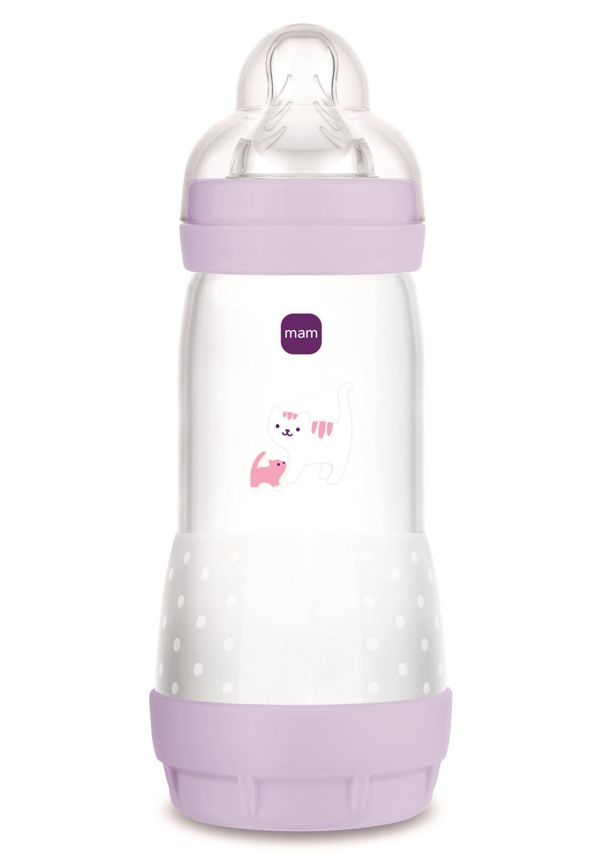MAM - Easy Start Anti-Colic Bottle - Pink - 320ml