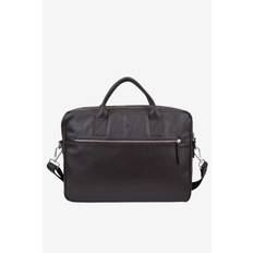 Prato briefcase Axel Dark brown