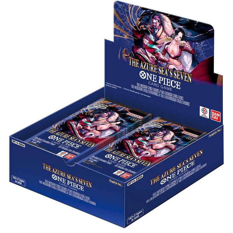 One Piece Card Game: The Azure Sea's Seven Booster Box (OP14-EB04) - Brugtmoms