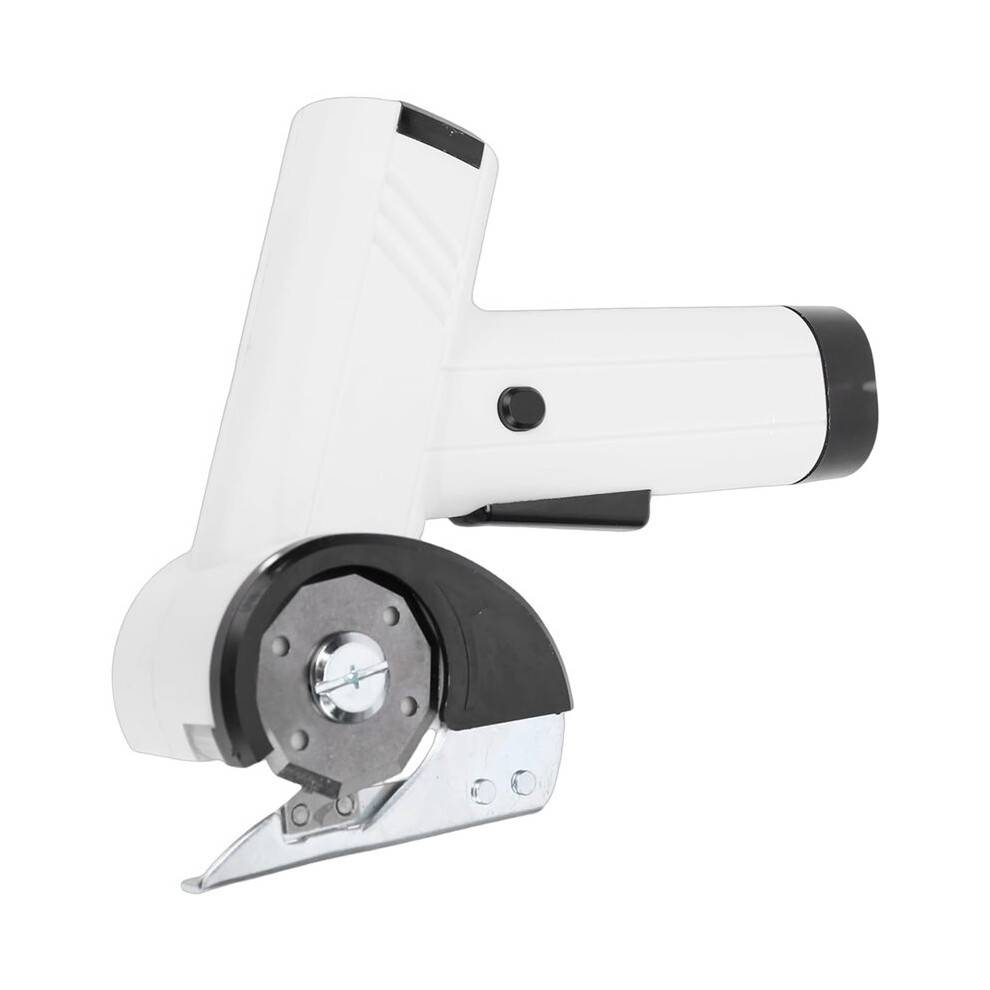 Cordless Electric Scissors, Rechargeable Cardboard Cutter, Electric Box Cutter Rotary Tool with Safety Lock for Fabric B