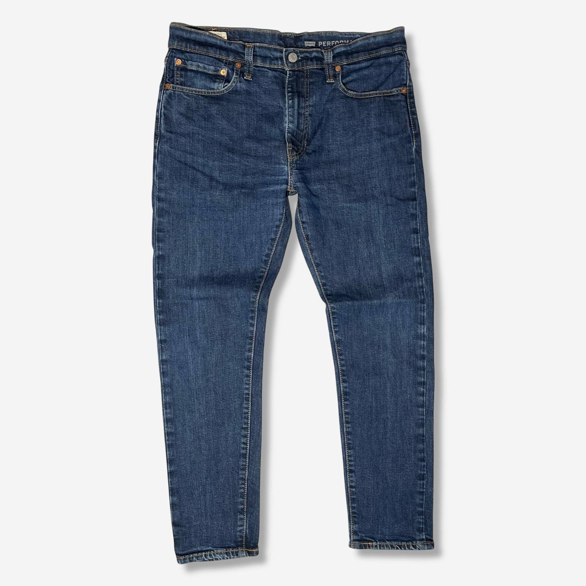 512' Slim Tapered Fit Jeans (W33 x L28) - Blå / W33xL28 / Nästintill nyskick